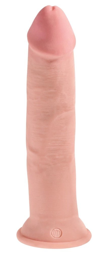 King Cock Plus model 23 cm jasny, elastyczny system z przyssawką King Cock Plus King Cock Plus model 23 cm jasny, elastyczny system z przyssawką King Cock Plus