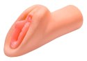 PDX Plus Model Fanta Flesh Poręczna Maszyna Intymna cielista 14,8 cm PDX Plus