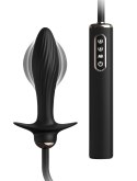 Pipedream Anal Fantasy Elite Auto-Throb Plug silikonowy, pompowany, wibrujący Anal Fantasy Elite