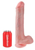 Pipedream King Cock model 33 cm z przyssawką, jasny odcień skory King Cock