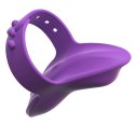 Fantasy For Her Hotspot - silikonowy mini wibrator na palec, fioletowy Fantasy For Her
