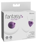 Fantasy For Her Zaciski Wibracyjne Ssące na Sutki Fioletowe 5,8cm Fantasy For Her