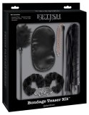 Fetish 5-częściowy zestaw akcesoriow do gier intymnych czarny Fetish Fantasy Series Limited Edition