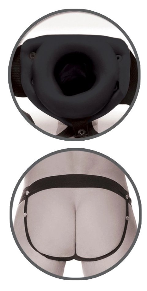 Fetish Fantasy Series Strap-On System czarny 15 cm lekko zakrzywiony Fetish Fantasy Series Limited Edition Fetish Fantasy Series Strap-On System czarny 15 cm lekko zakrzywiony Fetish Fantasy Series Limited Edition