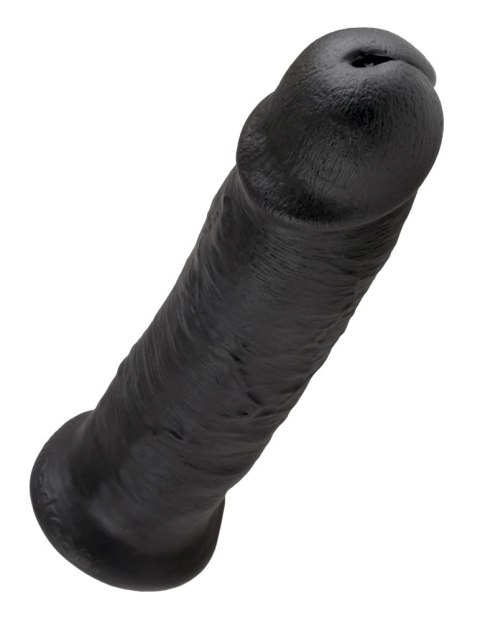 King Cock Czarny Model Zakrzywiony 25 cm z Przyssawką PVC King Cock King Cock Czarny Model Zakrzywiony 25 cm z Przyssawką PVC King Cock