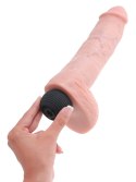 King Cock Model 28 cm System Wytryskowy Jasny PVC/Silikon King Cock