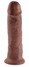 King Cock Zakrzywiony Model 25 cm z Przyssawką, brązowy od Pipedream King Cock