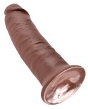 King Cock Zakrzywiony Model 25 cm z Przyssawką, brązowy od Pipedream King Cock