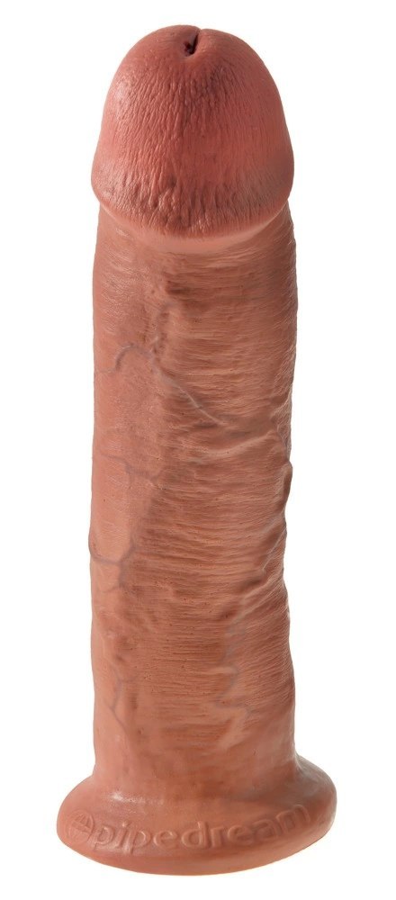 King Cock Zakrzywiony Model z Przyssawką 25 cm Ciemny PVC King Cock King Cock Zakrzywiony Model z Przyssawką 25 cm Ciemny PVC King Cock