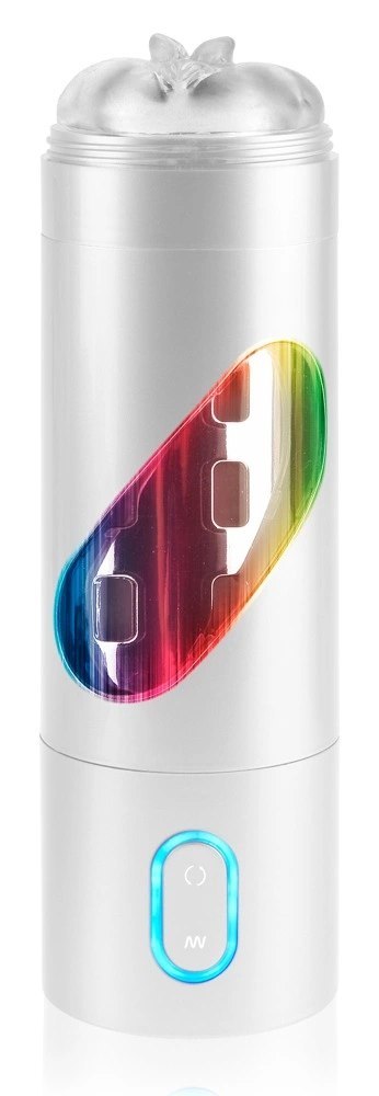PET Wibrująca maszyna intymna 9 trybow rotacji biała 24,1 cm Pipedream Extreme Toyz PET Wibrująca maszyna intymna 9 trybow rotacji biała 24,1 cm Pipedream Extreme Toyz