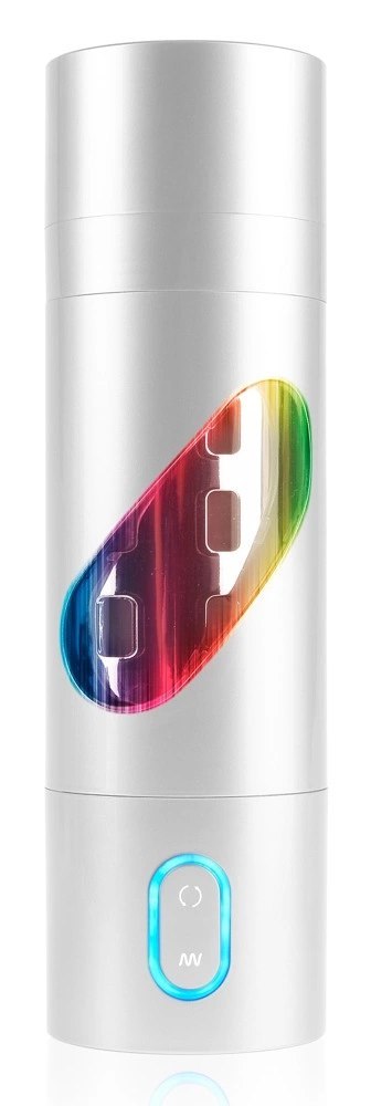PET Wibrująca maszyna intymna 9 trybow rotacji biała 24,1 cm Pipedream Extreme Toyz PET Wibrująca maszyna intymna 9 trybow rotacji biała 24,1 cm Pipedream Extreme Toyz