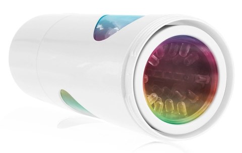 PET Wibrująca maszyna intymna 9 trybow rotacji biała 24,1 cm Pipedream Extreme Toyz PET Wibrująca maszyna intymna 9 trybow rotacji biała 24,1 cm Pipedream Extreme Toyz
