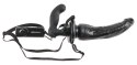 Pipedream Fetish Fantasy Strap-On z funkcją wibracji, czarny, 19 cm Fetish Fantasy Series