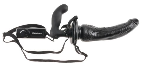 Pipedream Fetish Fantasy Strap-On z funkcją wibracji, czarny, 19 cm Fetish Fantasy Series Pipedream Fetish Fantasy Strap-On z funkcją wibracji, czarny, 19 cm Fetish Fantasy Series