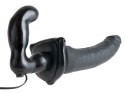 Pipedream Fetish Fantasy Strap-On z funkcją wibracji, czarny, 19 cm Fetish Fantasy Series