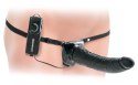 Pipedream Fetish Fantasy Strap-On z funkcją wibracji, czarny, 19 cm Fetish Fantasy Series