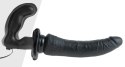 Pipedream Fetish Fantasy Strap-On z funkcją wibracji, czarny, 19 cm Fetish Fantasy Series