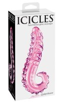 Pipedream Icicles Model 24 szklany masażer zakrzywiony 15,5 cm Icicles