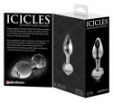 Pipedream Icicles Szklany Korek Model 603912337280 Hipoalergiczny 8 cm Icicles