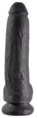 Pipedream King Cock 23 cm czarny - anatomiczny model z przyssawką King Cock
