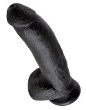 Pipedream King Cock 23 cm czarny - anatomiczny model z przyssawką King Cock