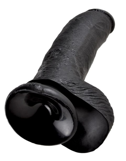 Pipedream King Cock 23 cm czarny - anatomiczny model z przyssawką King Cock Pipedream King Cock 23 cm czarny - anatomiczny model z przyssawką King Cock