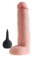 Pipedream King Cock 25 cm Naturalistyczny Model z Systemem Wyrzutu Jasny King Cock