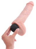 Pipedream King Cock 25 cm Naturalistyczny Model z Systemem Wyrzutu Jasny King Cock