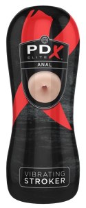 Pipedream PDX Elite Anal Stroker Vibrating 17,5 cm system wibracji PDX Elite