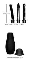 Bad Kitty Zestaw Higieniczny Prysznic Intymny 3 Końcowki Czarny 100ml Bad Kitty