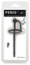 Mystim Plug do cewki moczowej z ruchomym pierścieniem, silikon 12,7 cm Penisplug