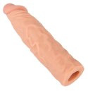 Nature Skin Sleeve Extension TPR powiększająca +3cm, beżowy, 19,5cm Nature Skin