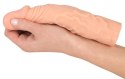 Nature Skin Sleeve Extension TPR powiększająca +3cm, beżowy, 19,5cm Nature Skin