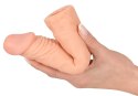 Nature Skin Sleeve Extension TPR powiększająca +3cm, beżowy, 19,5cm Nature Skin