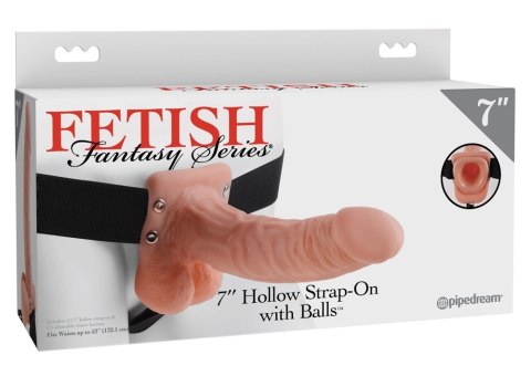 Pipedream Fetish Fantasy Uprząż z pustym rdzeniem, cielista, 19 cm Fetish Fantasy Series