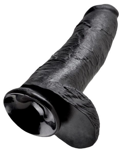 Pipedream King Cock Czarny model z jądrami 30 cm przyssawka PVC King Cock Pipedream King Cock Czarny model z jądrami 30 cm przyssawka PVC King Cock