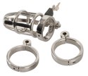 You2Toys Metalowa klatka intymna stal nierdzewna 3 pierścienie You2Toys You2Toys Metalowa klatka intymna stal nierdzewna 3 pierścienie You2Toys