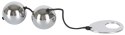 Bad Kitty Metalowe Kulki Podwojne Stalowe Srebrne 2x110g 3cm Bad Kitty Bad Kitty Metalowe Kulki Podwojne Stalowe Srebrne 2x110g 3cm Bad Kitty