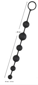 Black Velvets Elastyczny Łańcuch Kulkowy Silikonowy 40 cm Black Velvets Black Velvets Elastyczny Łańcuch Kulkowy Silikonowy 40 cm Black Velvets