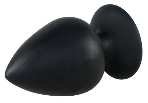 Black Velvets Korek anatomiczny XXL z przyssawką, silikon czarny 14cm Black Velvets Black Velvets Korek anatomiczny XXL z przyssawką, silikon czarny 14cm Black Velvets