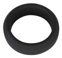 Black Velvets pierścień anatomiczny duży 3,8 cm czarny silikonowy Black Velvets