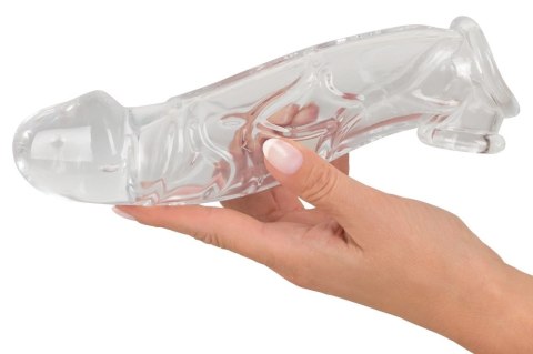 Crystal Clear Transparent Rękaw Wydłużający z Mankietem 23 cm TPE Crystal Crystal Clear Transparent Rękaw Wydłużający z Mankietem 23 cm TPE Crystal