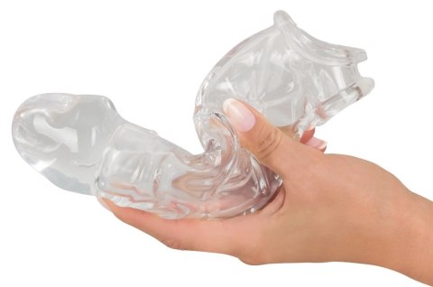 Crystal Clear Transparent Rękaw Wydłużający z Mankietem 23 cm TPE Crystal Crystal Clear Transparent Rękaw Wydłużający z Mankietem 23 cm TPE Crystal