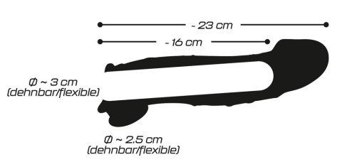 Crystal Clear Transparent Rękaw Wydłużający z Mankietem 23 cm TPE Crystal Crystal Clear Transparent Rękaw Wydłużający z Mankietem 23 cm TPE Crystal