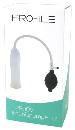 Froehle Slim Fit 21cm - Anatomiczna pompa prożniowa, przezroczysta Fröhle