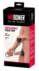 MR.BONER Pompa prożniowa z mankietem silikonowym i skala 25cm Mister Boner