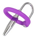You2Toys Fioletowy Pierścień z Systemem Dylatacyjnym Silikon/Metal Penisplug