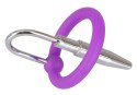 You2Toys Fioletowy Pierścień z Systemem Dylatacyjnym Silikon/Metal Penisplug