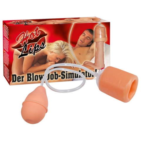 You2Toys Hot Lips - model stymulujący z systemem prożniowym, czerwony You2Toys You2Toys Hot Lips - model stymulujący z systemem prożniowym, czerwony You2Toys