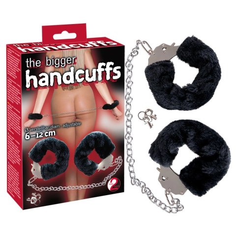 You2Toys Kajdanki Metalowe z Pluszowymi Osłonami 44cm Czarny You2Toys You2Toys Kajdanki Metalowe z Pluszowymi Osłonami 44cm Czarny You2Toys